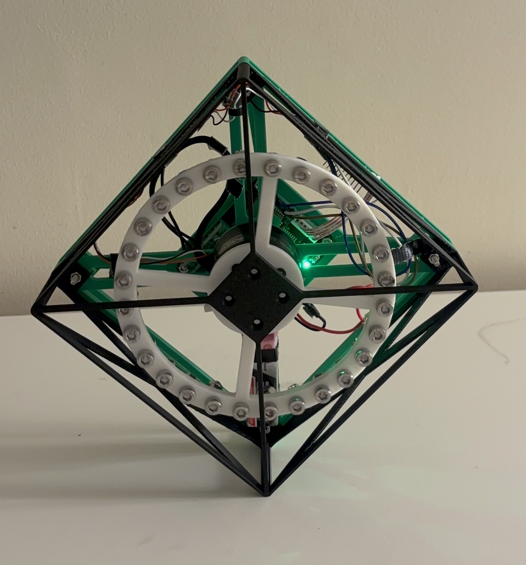 Self-Balancing Reaction Wheel Cube — Owen Sheetz